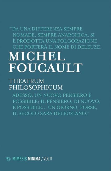 Theatrum philosophicum - Michel Foucault,Filippo Domenicali - ebook