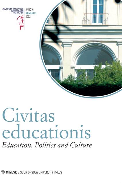 Civitas educationis. Education, politics and culture (2022). Vol. 1 - copertina