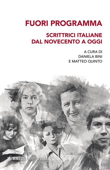 Fuori programma, Scrittrici italiane dal Novecento a oggi - copertina