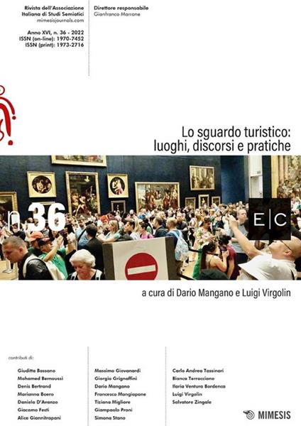 Lo sguardo turistico. Luoghi, discorsi e pratiche - copertina