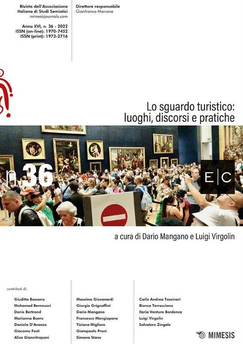 Lo sguardo turistico. Luoghi, discorsi e pratiche - copertina
