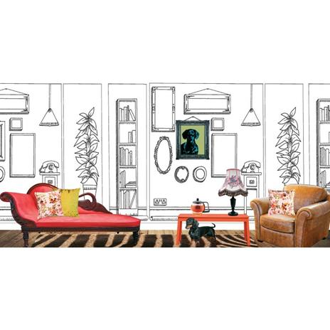 Il libro delle carte da parati da colorare - Natalia Price-Cabrera,Jessica Stokes,Gemma Latimer - 3