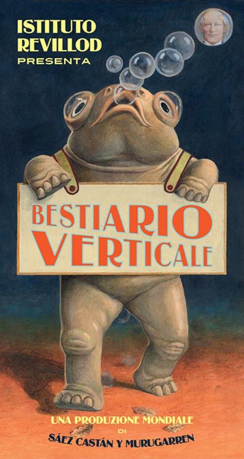 Bestiario verticale - Javier Sáez Castán - copertina