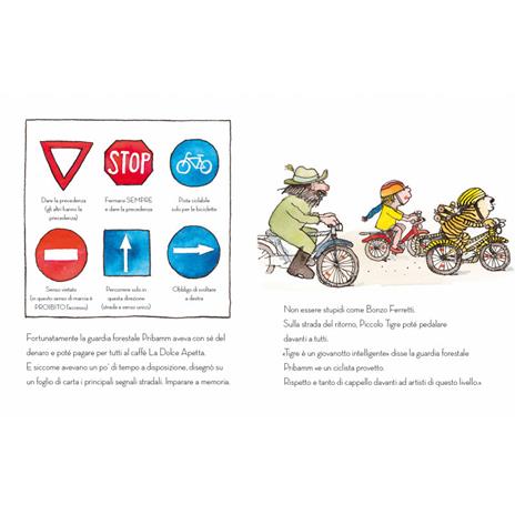 Una bicicletta per Piccolo Tigre. Ediz. a colori - Janosch - 5