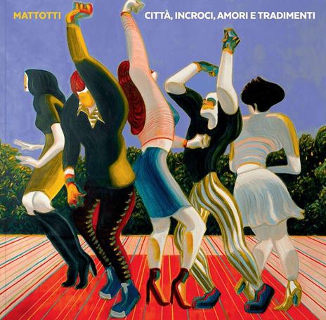 Città, incroci, amori e tradimenti - Lorenzo Mattotti - copertina