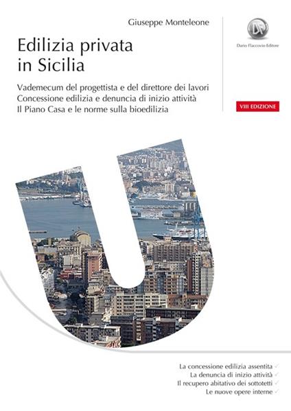 Edilizia privata in Sicilia - Giuseppe Monteleone - copertina