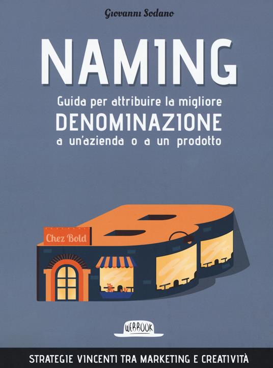 Naming. Guida per attribuire la migliore denominazione a un'azienda o a un prodotto - Giovanni Sodano - copertina