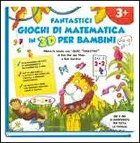 Fantastici giochi di matematica in 3D per bambini. Ediz. illustrata - Ron Van der Meer - copertina