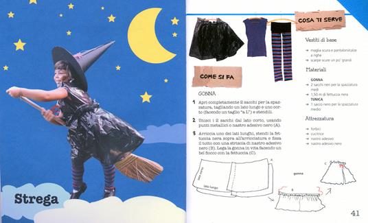 Gioca e crea i tuoi travestimenti. Con materiali di recupero. Ediz. illustrata - Irene Mazza - 3
