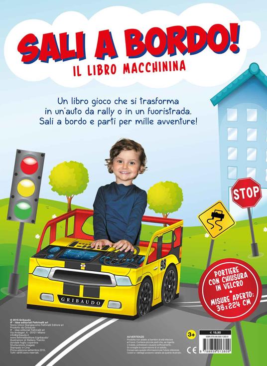 Sali a bordo! Il libro macchinina - Stefano Trainito - copertina