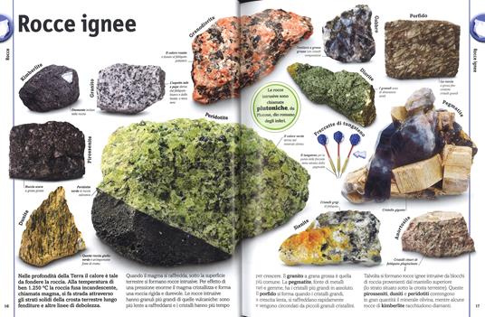 Minerali & gemme e altri tesori del mondo naturale. Ediz. a colori - Roberto  Sorgo - Libro - Gribaudo - Enciclopedia per ragazzi