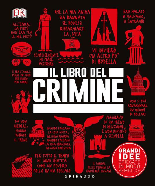 Il libro del crimine. Grandi idee spiegate in modo semplice - copertina
