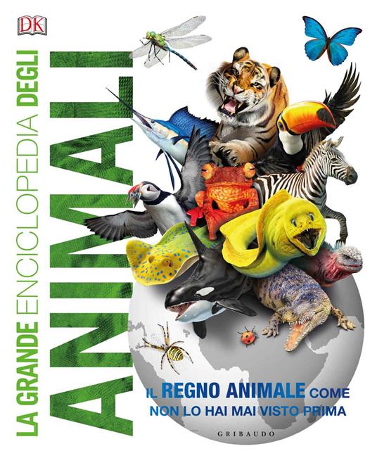 DK La grande enciclopedia degli animali - John Woodward,Kim Dennis-Bryan - copertina