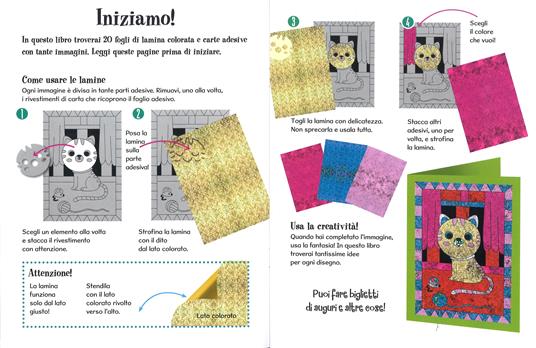 Magici collage scintillanti. Animali. Con gadget - 2