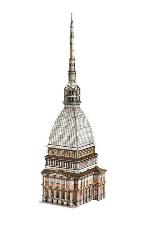 La Mole Antonelliana. Torino. Meraviglie d'Italia da costruire. Ediz. a colori. Con gadget - Stefano Trainito - 6