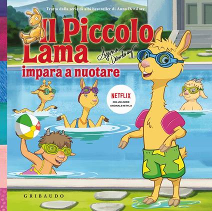 Il piccolo Lama impara a nuotare. Ediz. a colori - Anna Dewdney - copertina