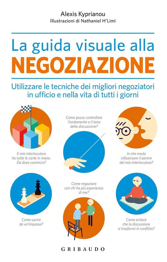 La guida visuale alla negoziazione. Utilizzare le tecniche dei migliori negoziatori in ufficio e nella vita di tutti i giorni - Alexis Kyprianou - copertina