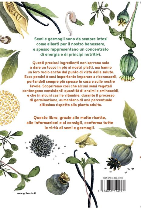 In salute con semi e germogli. Dall'aneto alla zucca, tisane, ricette e consigli per il benessere quotidiano - Simona Recanatini - 10