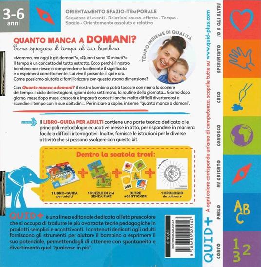 QUID + Quanto manca a domani. Come spiegare il tempo al tuo bambino. Con gadget - Barbara Franco - 2