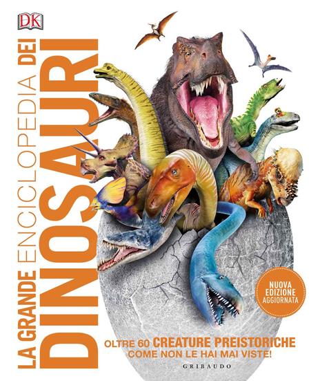 La grande enciclopedia dei dinosauri. Ediz. a colori - John Woodward,Darren Naish - copertina