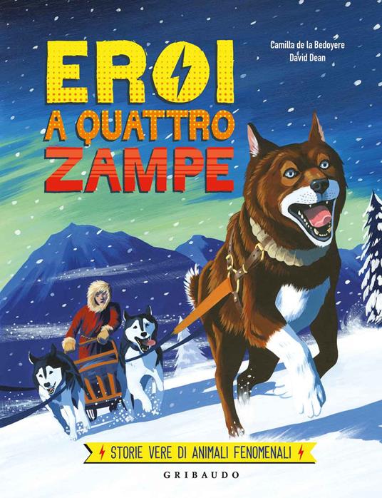 Eroi a quattro zampe. Storie vere di animali fenomenali. Ediz. a colori - Camilla de La Bédoyère - copertina