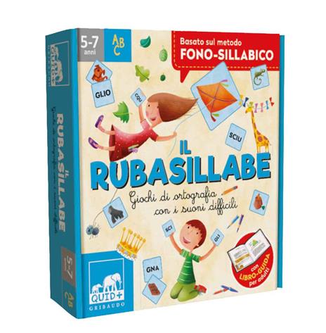 Il rubasillabe. Giochi di ortografia con i suoni difficili. Basato sul metodo fono-sillabico - Barbara Franco,Elisabetta Magnani - copertina