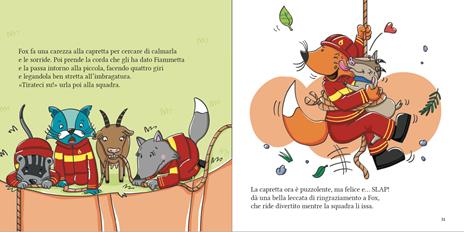 Una capretta da salvare. Fox baffi d'acciaio. Ediz. a colori - Chiara Balzarotti,Andrea Salaris - 5