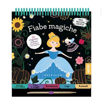 Fiabe magiche. Ediz. a colori. Ediz. a spirale. Con gadget - copertina