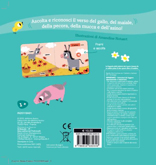 Gli animali della fattoria. I miei libri sonori. Ediz. illustrata - 2