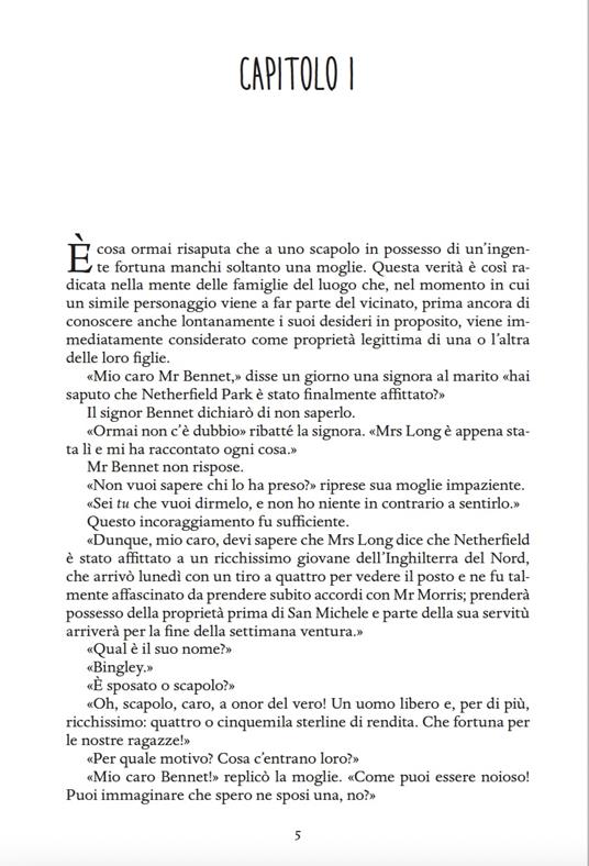 Orgoglio e pregiudizio - Jane Austen - 5