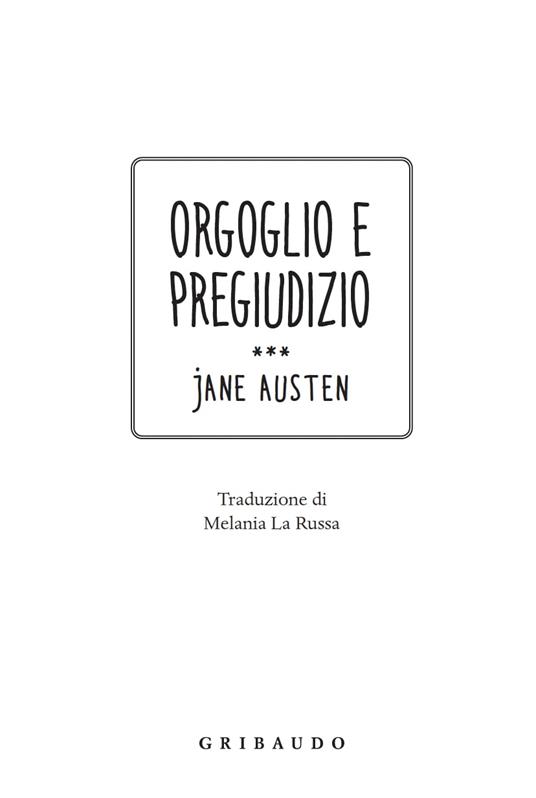 Orgoglio e pregiudizio - Jane Austen - 2