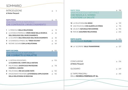 Universo melatonina. Viaggio alla scoperta dei suoi straordinari effetti sulla longevità e sul sistema immunitario. Nuova ediz. - Walter Pierpaoli - 3