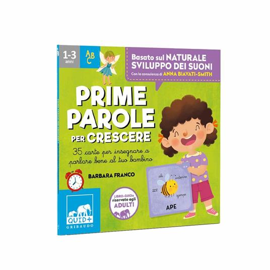 Prime parole per crescere. 35 carte per insegnare a parlare bene al tuo bambino. Con 35 Carte - Barbara Franco,Anna Biavati-Smith - 3