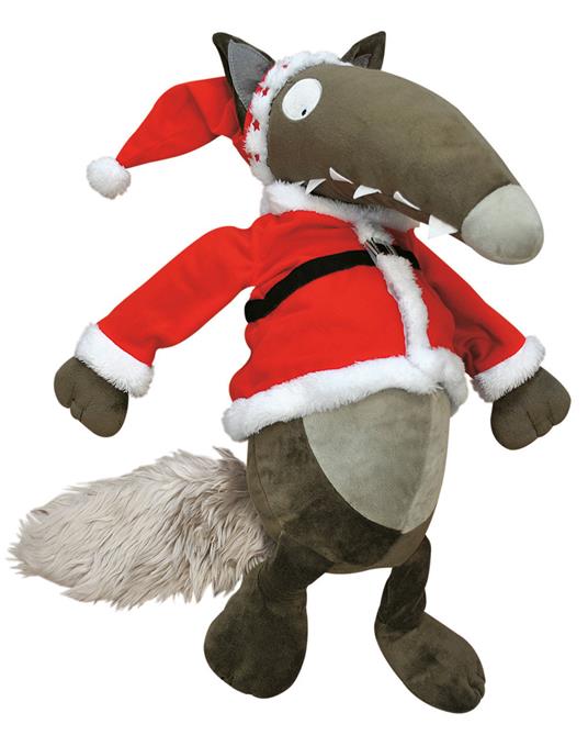 Il lupo di Natale. Amico lupo. Ediz. a colori. Con peluche medio - Orianne Lallemand - copertina