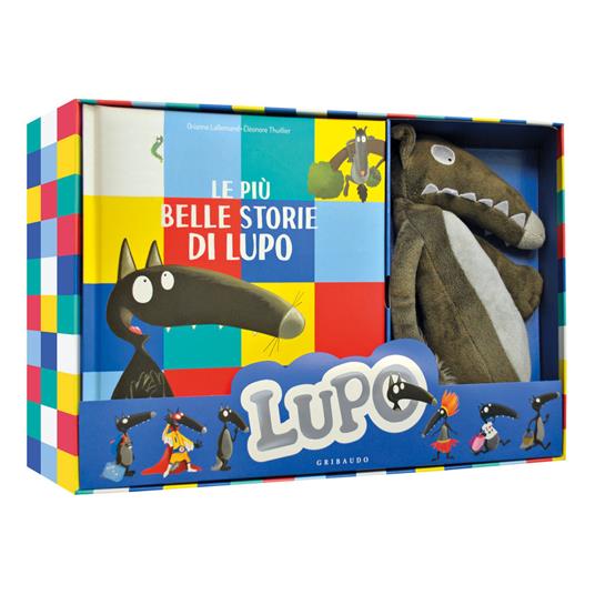 La mia scatola delle storie di lupo. Amico lupo. Ediz. a colori. Con peluche - Orianne Lallemand - copertina