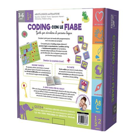 Coding con le fiabe. Giochi per stimolare il pensiero logico. Ediz. a colori. Con 48 carte. Con tappeto gioco - Barbara Franco - 3