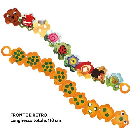 Tocca, esplora e impara. Giochi per stimolare la motricità fine. Ediz. a colori. Con bruco. Con puzzle da manipolare - Barbara Franco - 5