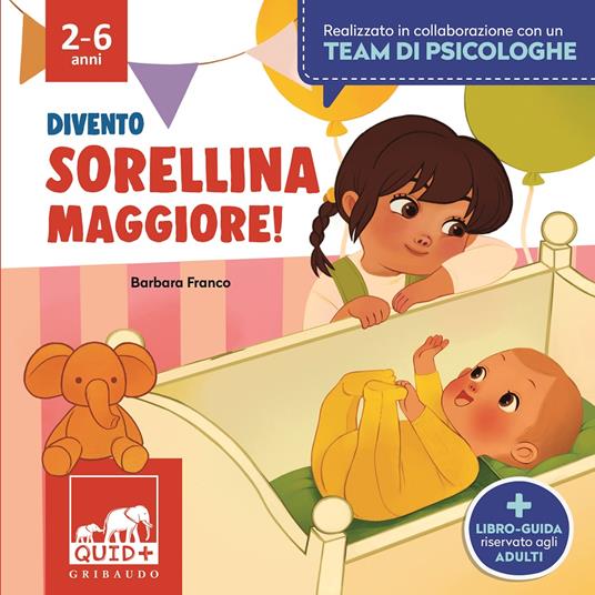 Divento sorellina maggiore. Ediz. a colori - Barbara Franco - copertina