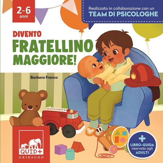 Divento fratellino maggiore. Ediz. a colori - Barbara Franco - copertina