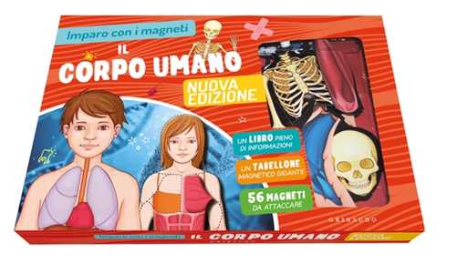 Imparo con i magneti. Il corpo umano Nuova edizione