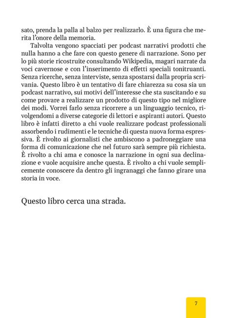 Podcast narrativo. Come si racconta una storia nell'epoca dell'ascolto digitale - Antonio Iovane - 4