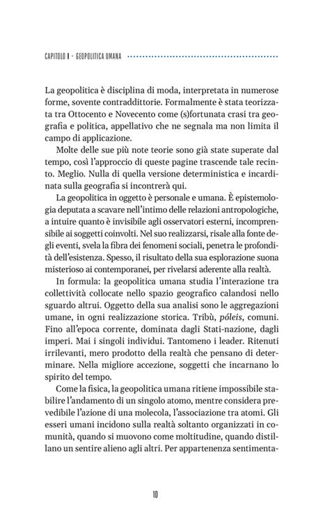 Geopolitica umana. Capire il mondo dalle civiltà antiche alle potenze odierne - Dario Fabbri - 5