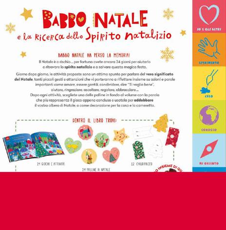 Babbo Natale alla ricerca dello spirito natalizio. Calendario dell'avvento - Barbara Franco - 2