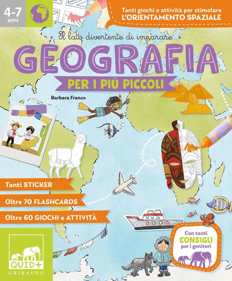 Geografia per i più piccoli - Barbara Franco - copertina