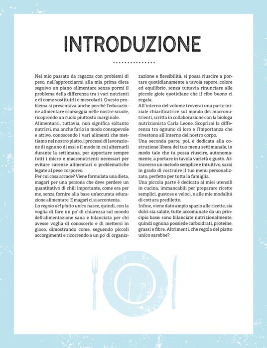 La regola del piatto unico. Ricette gustose e idee su come creare il tuo menu settimanale - Federica Zizzi - 3