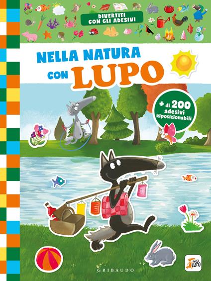Nella natura con lupo. Amico lupo. Ediz. a colori - Orianne Lallemand - copertina