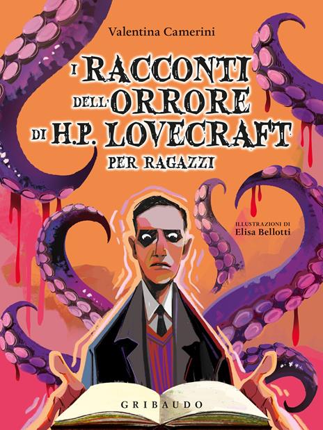 I racconti dell'orrore di H. P. Lovecraft per ragazzi - Valentina Camerini - copertina