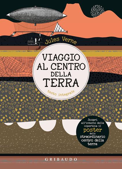 Viaggio al centro della terra - Jules Verne - copertina