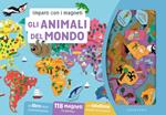 Gli Animali del mondo. Imparo con i magneti. Ediz. a colori. Con 118 magneti. Con tabellone magnetico