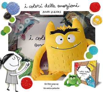 I colori delle emozioni pop up. Ediz. a colori. Con minipeluche giallo